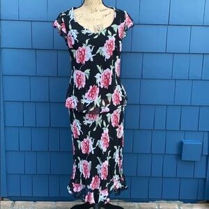 🩷🖤🩷Believe Top and skirt set flower Cupid 💘 10 valentines 💝